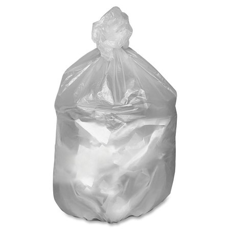 Webster 56 gal Trash Bags, XL, 0.63 mil (16 Micron), Natural, 200 PK WBIHD434816N
